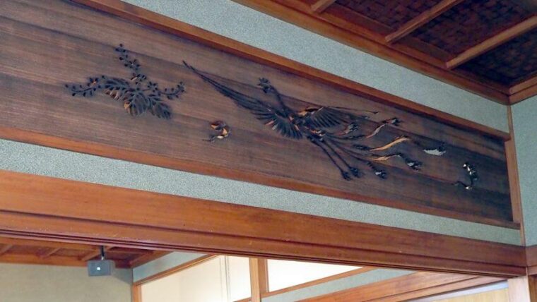 神戸迎賓館旧西尾邸・欄間の鳳凰